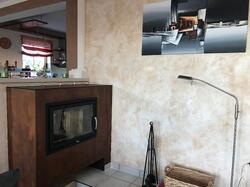 Kalkspachtel mit Rostoptik